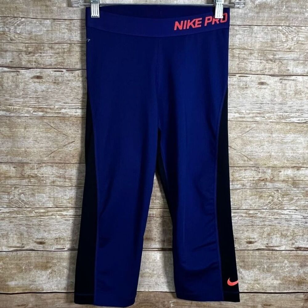 NIKE PRO DRI-FIT ACTIVEWEAR ATHLETIC ATHLEISURE EVERYDAY TRAINING RUNNING CAPRIS